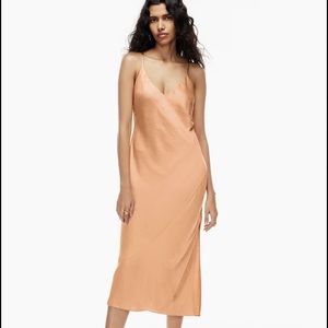 NWT Wilfred Only Slit Slip Dress Size Large